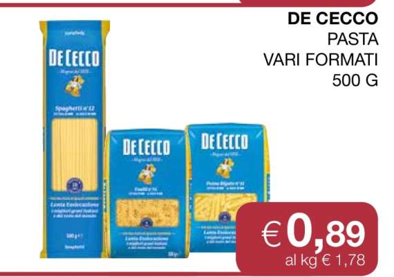 DE CECCO PASTA