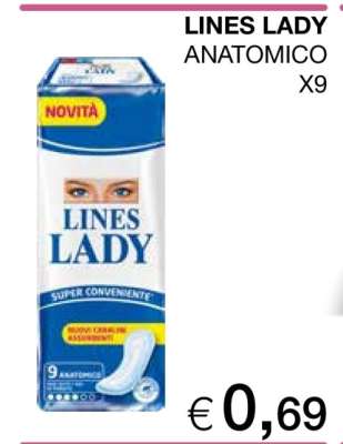 LINES LADY ANATOMICO X9