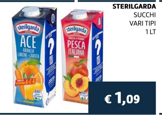 STERILGARDA SUCCHI VARI TIPI 1 LT