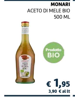 MONARI ACETO DI MELE BIO