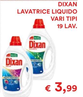Dixan Lavatrici Liquido