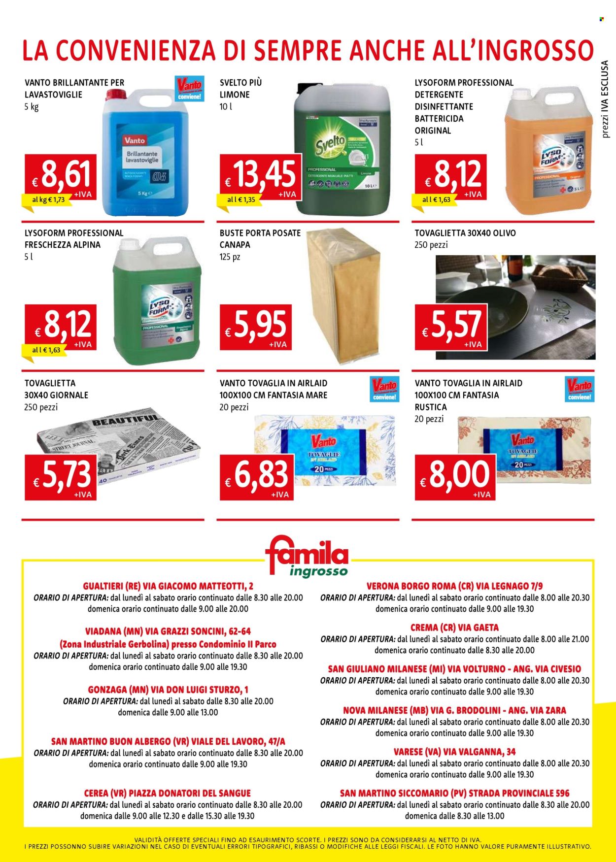 Volantino Famila - 4/6/2026 - 17/6/2026. Pagina 8