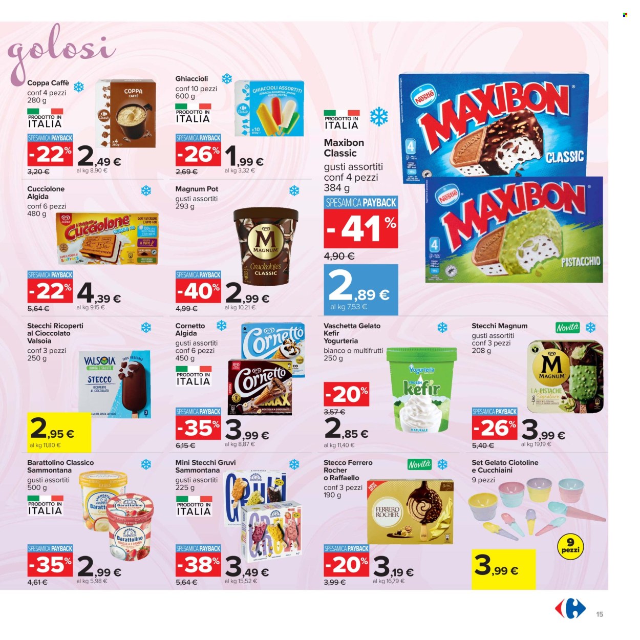 Volantino Carrefour - 5/6/2026 - 15/6/2026. Pagina 15