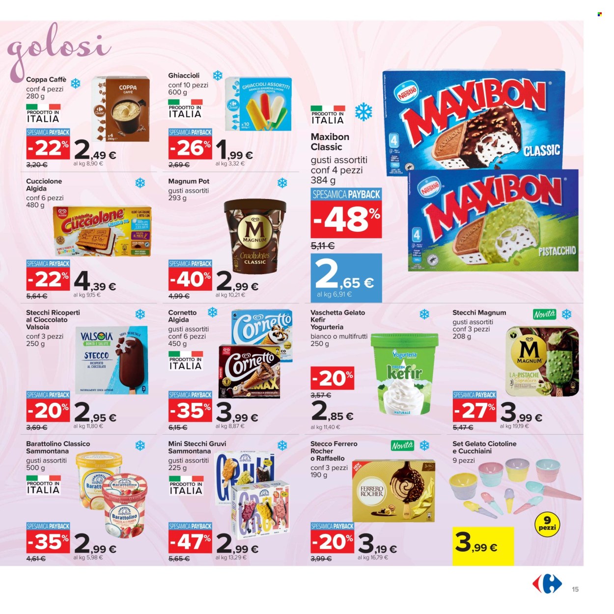 Volantino Carrefour - 5/6/2026 - 15/6/2026. Pagina 15