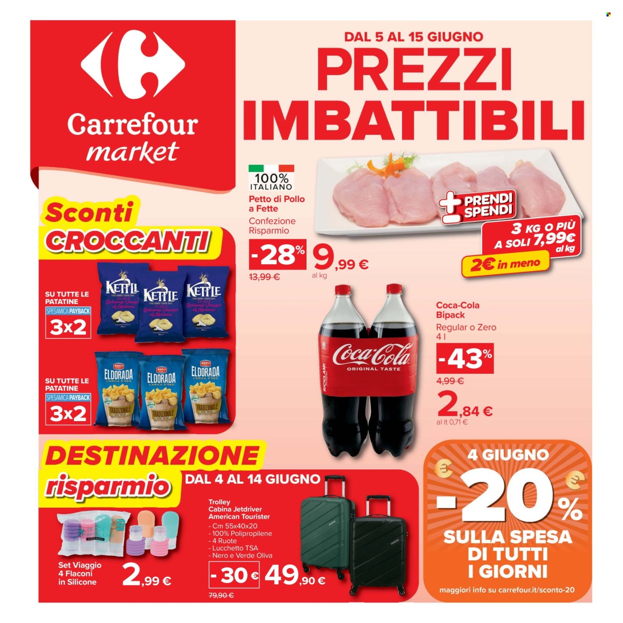 Leták Carrefour - 5.6.2026 - 15.6.2026. Strana 1