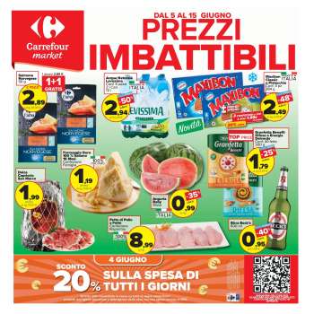 Volantino Carrefour - 5/6/2026 - 15/6/2026.