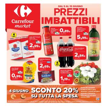 Volantino Carrefour - 5/6/2026 - 15/6/2026.