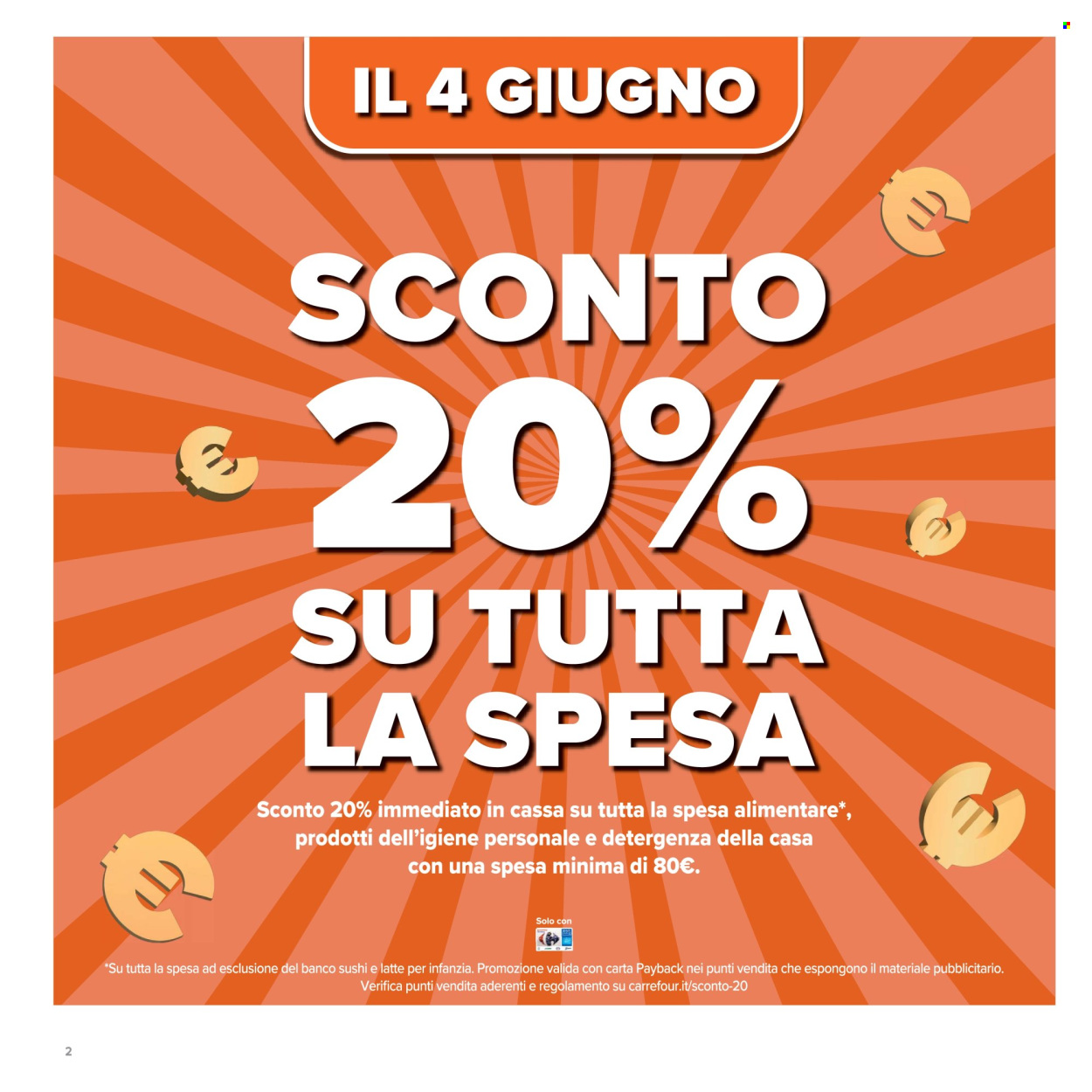 Volantino Carrefour - 5/6/2026 - 15/6/2026. Pagina 2