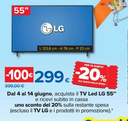 TV Led LG 55”