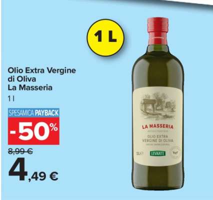 Olio Extra Vergine di Oliva La Masseria
