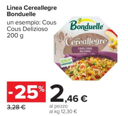 LINEA CEREALLEGRE BONDUELLE
