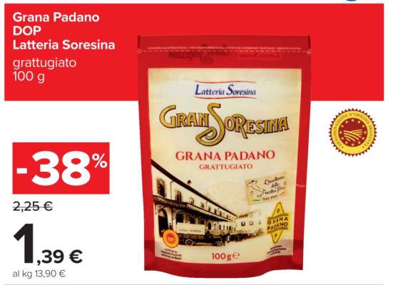 Grana Padano DOP Latteria Soresina