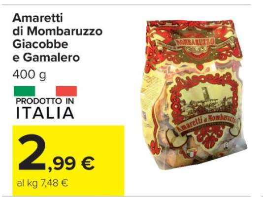 Amaretti di Mombaruzzo Giacobbe e Gamalero