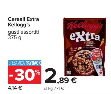 Cereali Extra Kellogg's