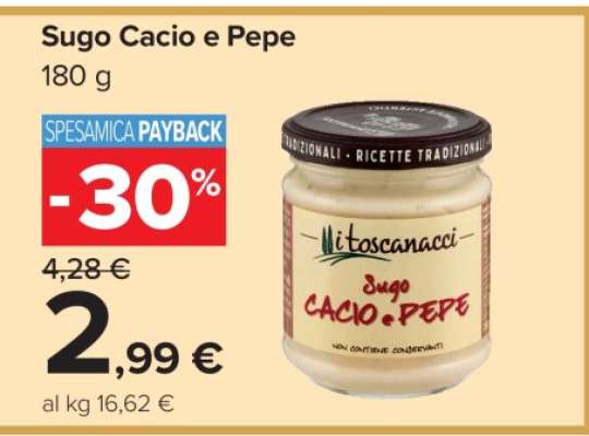 Sugo Cacio e Pepe
