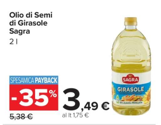 Olio di Semi di Girasole Sagra