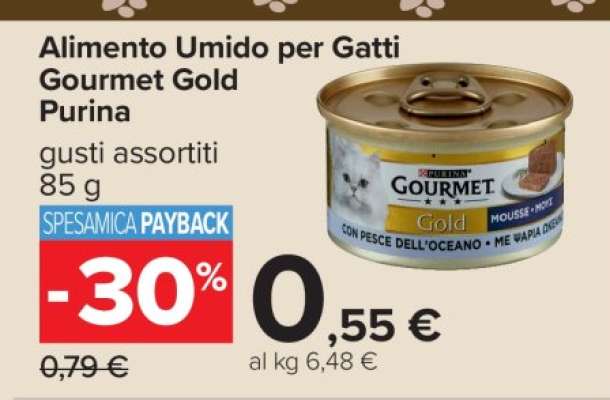 Alimento umido per gatti Gourmet Gold Purina
