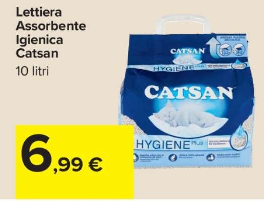 Lettiera Assorbente Igienica Catsan