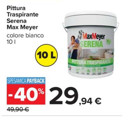 Pittura Traspirante Serena Max Meyer