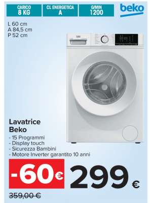 Lavatrice Beko