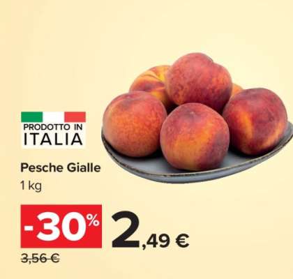 PESCHE GIALLE