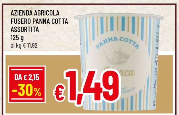 AZIENDA AGRICOLA FUSERO PANNA COTTA ASSORTITA