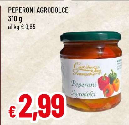 PEPERONI AGRODOLCE