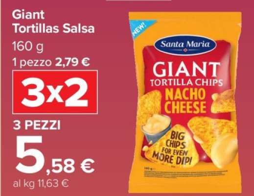 Santa Maria Giant Tortillas Salsa
