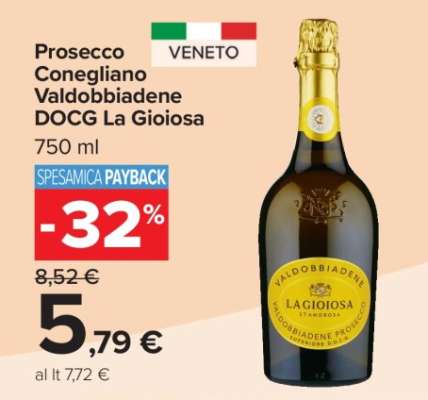 Prosecco Conegliano Valdobbiadene DOCG La Gioiosa