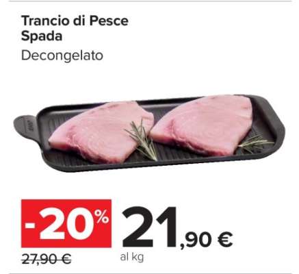 Trancio Di Pesce Spada