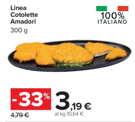 Linea Cotolette Amadori
