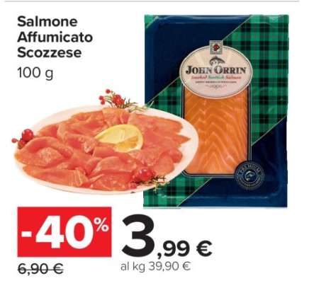 Salmone affumicato Scozzese