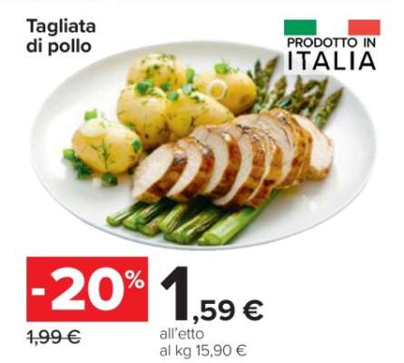 Tagliata di Pollo