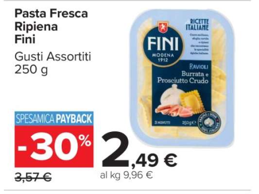 Pasta Fresca Ripiena Fini