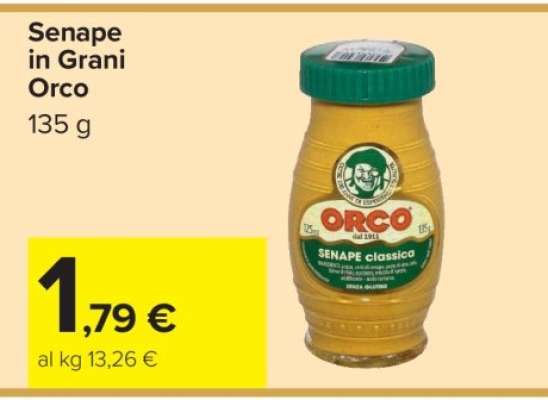 Senape in Grani Orco
