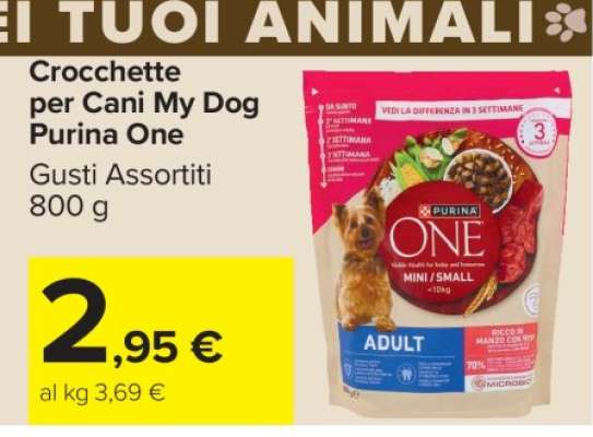 Crocchette per Cani My Dog Purina One