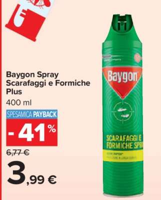 Baygon Spray Scarafaggi e Formiche Plus