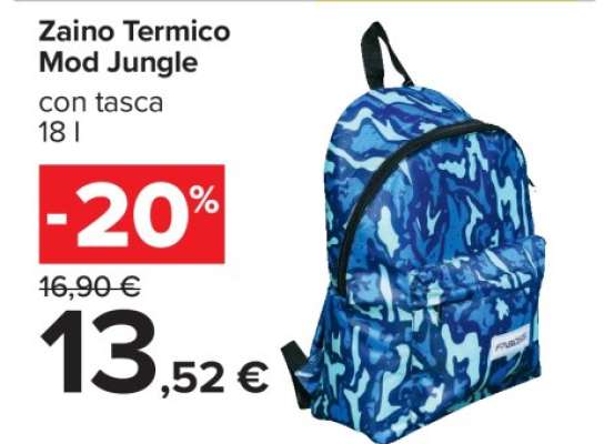 Zaino termico mod Jungle