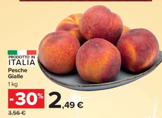 PESCHE GIALLE
