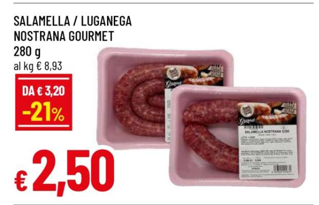 Salamella / Luganega Nostrana Gourmet