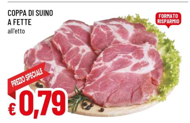 Coppa di Suino a Fette