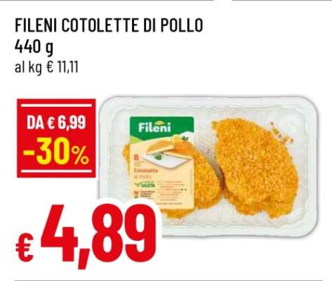 FILENI COTOLETTE DI POLLO