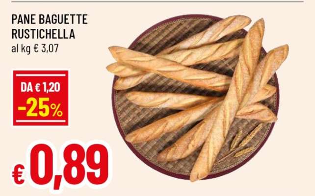 PANE BAGUETTE RUSTICHELLA