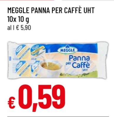 MEGGLE PANNA PER CAFFÈ UHT