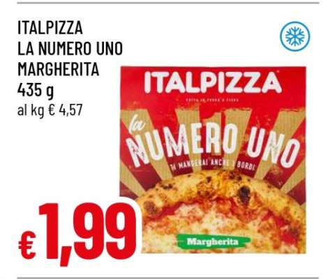 Italpizza 'La numero uno' Margherita