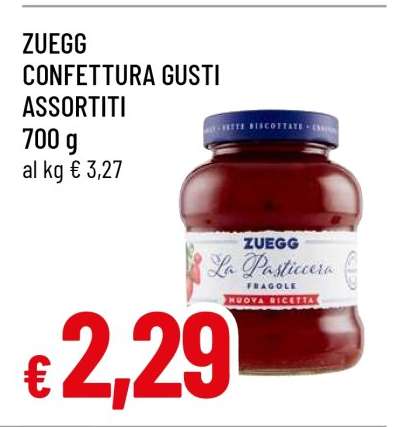 ZUEGG CONFETTURA GUSTI ASSORTITI