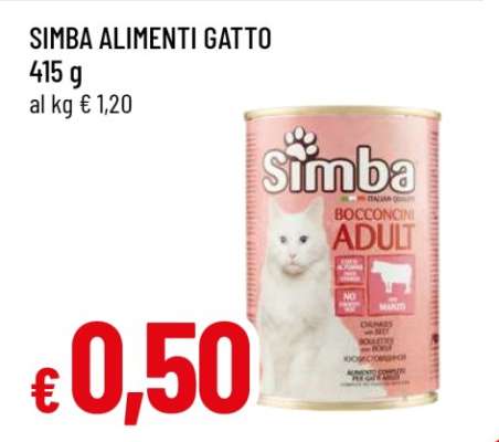 SIMBA ALIMENTI GATTO