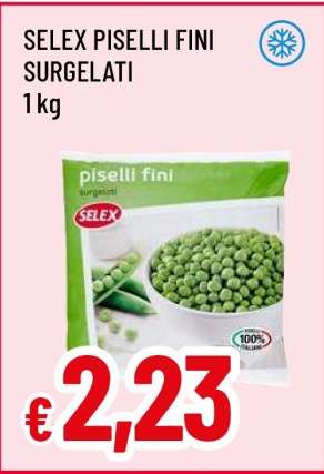 SELEX Piselli Fini surgelati