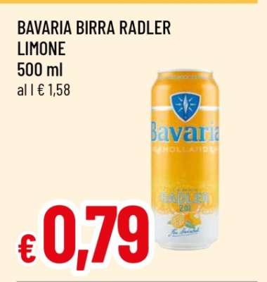 BAVARIA BIRRA RADLER LIMONE