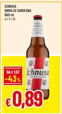 ICHNUSA BIRRA DI SARDEGNA